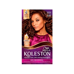 TINTURA KOLESTON KIT 5.37 MARROM SEDUCAO