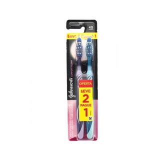 Escova Dental Johnson´S Reach Confort Clean Lv2 Pg1 em Oferta na Shopee