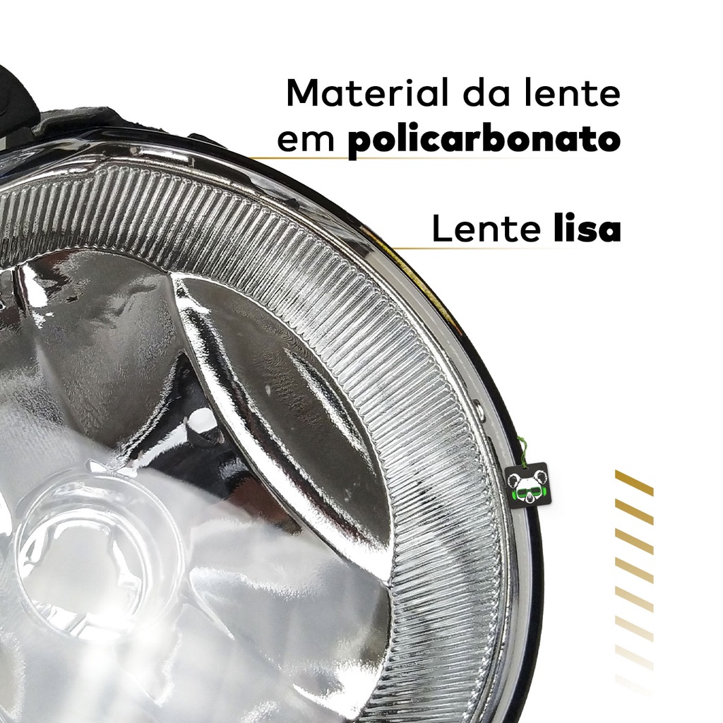 Detalhes do Kit Farol de Milha Sem Grade Com Neblina Traseira Onix 2018 e 2019