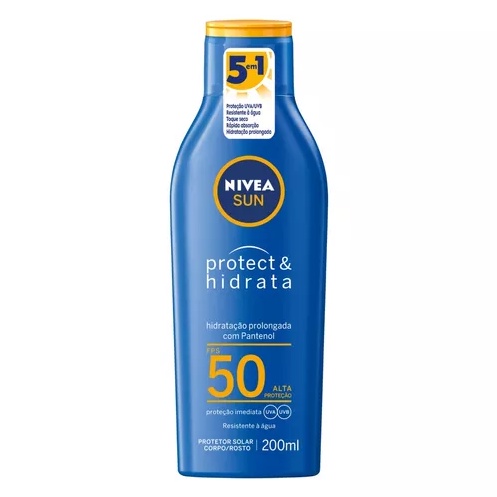 Protetor Solar Protect & Hidrata Fps50 200ml Nivea