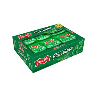 Caixa Bala de Goma Mini Sino Eucalipto 24pctX18g Docile
