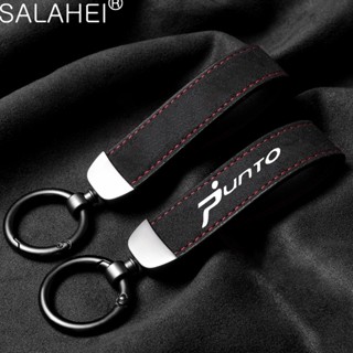 Para Fiat Punto 2 evo MK2 188 Carro Chaveiro Anti-Perda Emblema De Acessórios De Alta Qualidade 4S Mulheres Homens Presentes Charme