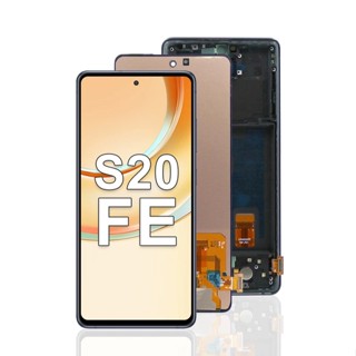 6.5" S20 FE Incell&Oled Frontal Touch Display Comaptivel SM-G780F Amoled Lcd Com Aro