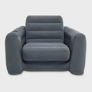 Sofá Poltrona Cama Colchão Intex Inflável C/ Capacidade 100Kg