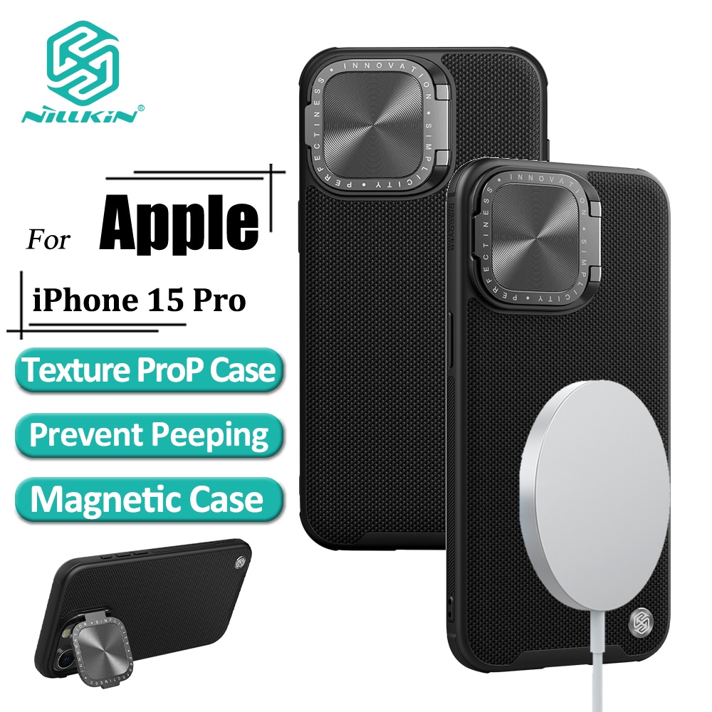 Capa Magnética Nillkin Nylon Texturedo Prop For iPhone 15 Pro