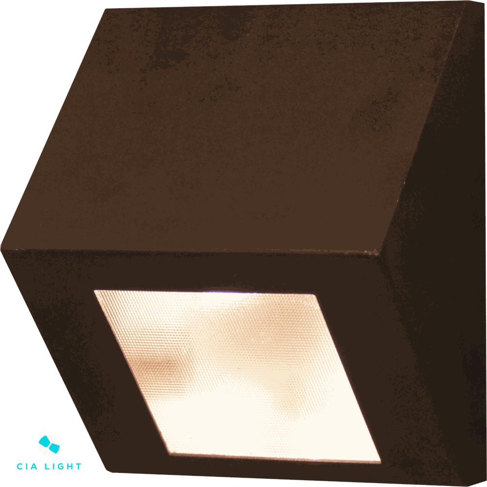 Arandela de Parede Externa Triangular Alumínio 13,4x12x8,5cm 1xG9 D&D Iluminação Preto