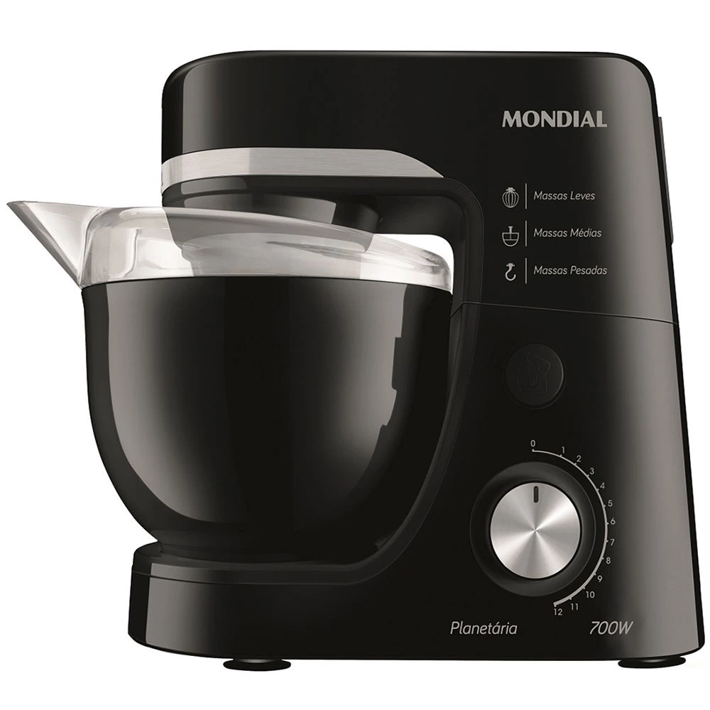 Batedeira Planetária Mondial BP-03-B 700W 12 velocidades
