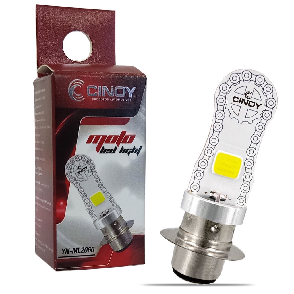 Lâmpada Led M5 Para Moto 6500k 1000Lm 10W Corrente Continua e Alternada 48 Leds em Oferta na Shopee