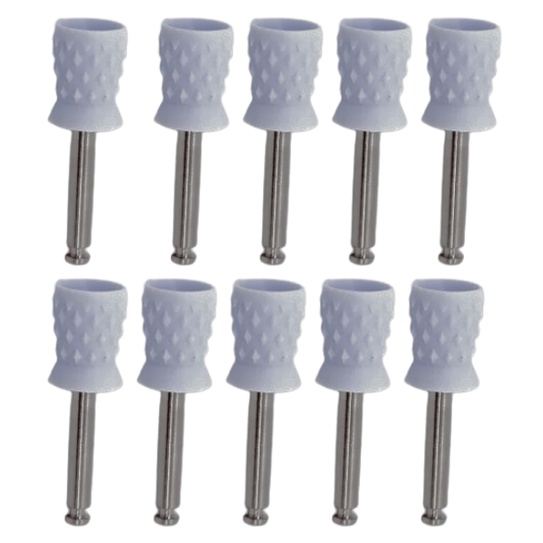 Taça P/ Profilaxia com Rugosidade Cartela c/10un - Microdont em Oferta na Shopee