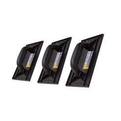 Kit 3 Desempenadeiras Corrugadas PVC 15X26cm - Castor