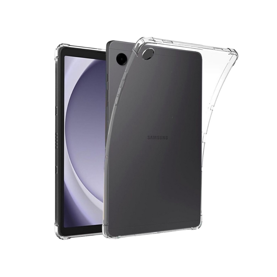 Capa Transparente + Película Vidro Compatível Galaxy Tab A9 8.7 Pol.