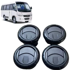 DIFUSOR SAIDA DE AR MARCOPOLO G6 VOLARE V5 V6 V8 W8 W9 PRETO