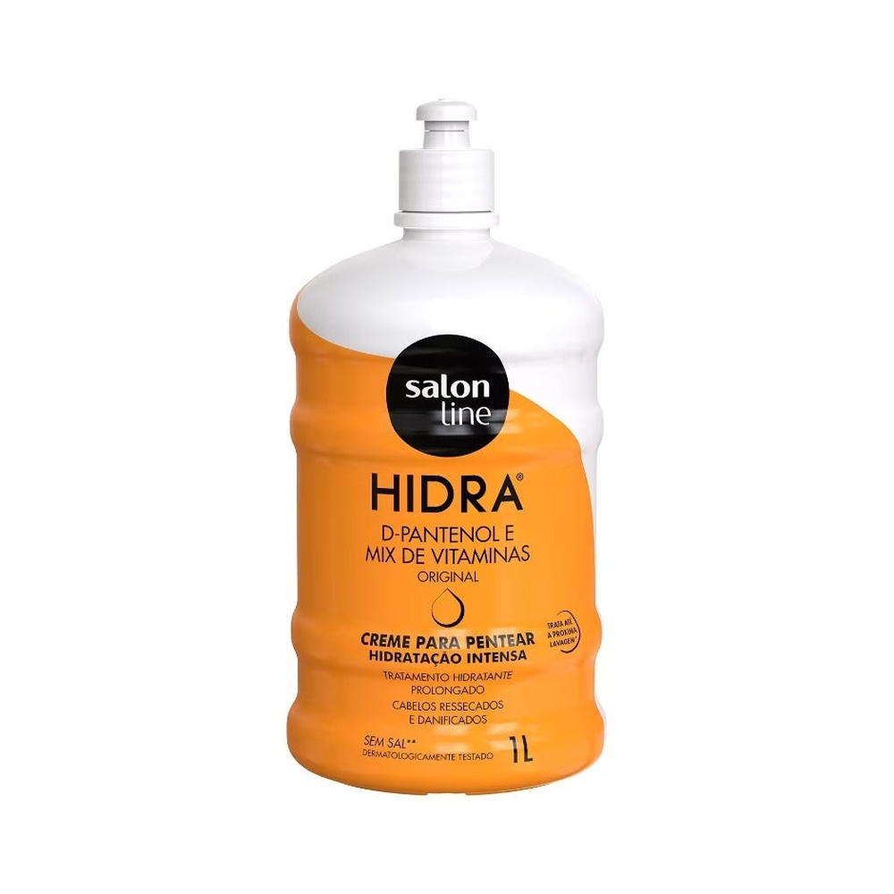 Creme para Pentear Hidra Hidratação Intensa Salon Line 1 Litro em Oferta na Shopee