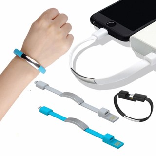 Bracelete Cabo De Carregamento Para Telefone Dados USB Tipo C Mesa Pulseira