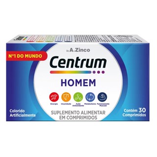 Centrum A a Zinco Homem Essentials 30 comprimidos VL Prox