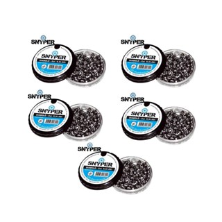 5 Latas de Chumbinho Diabolo Snyper 5,5mm C/125uni Cada