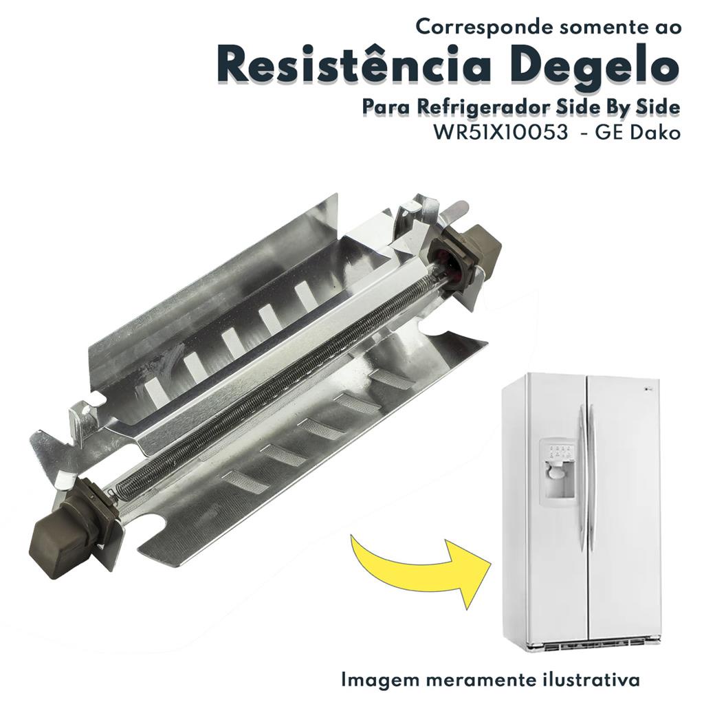 Resistencia Degelo Side By Side GE Daki 24cm WR51X10053
