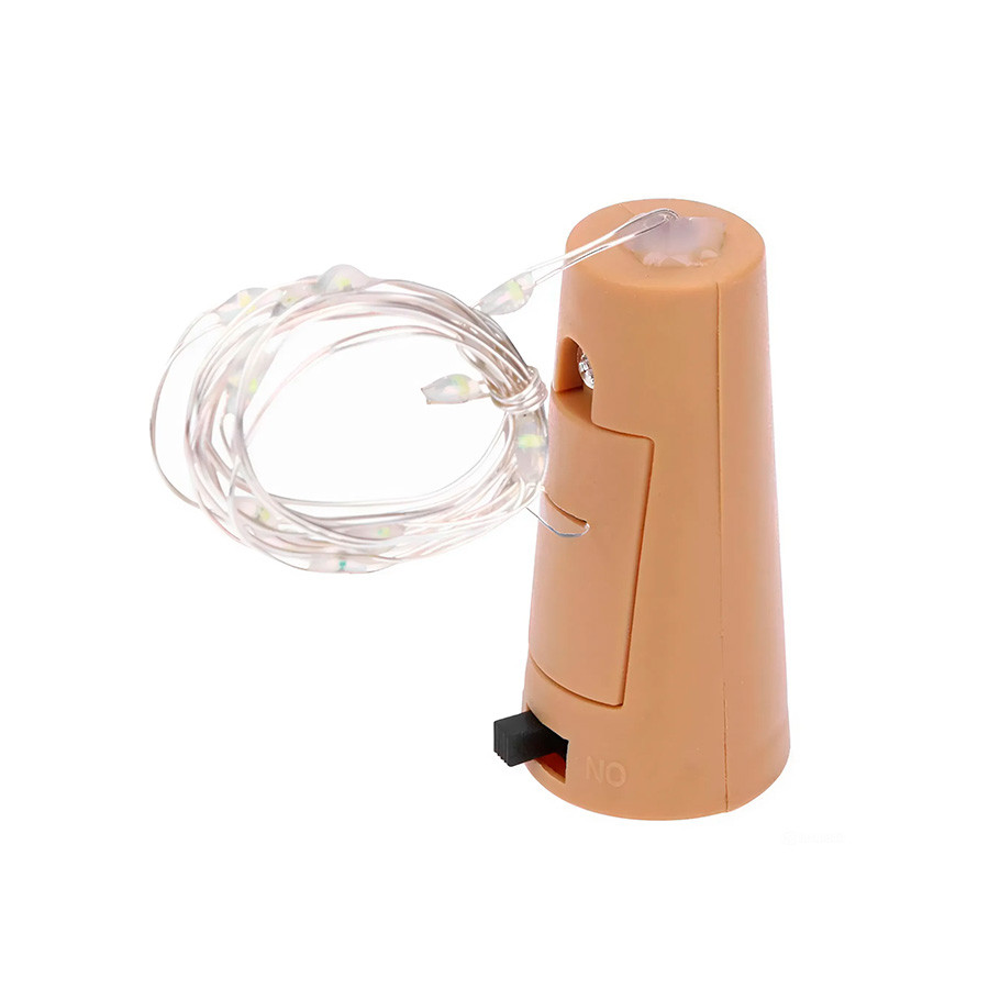 Rolha com Fio de Fada - Branco - 1 unidade - Rizzo em Oferta na Shopee