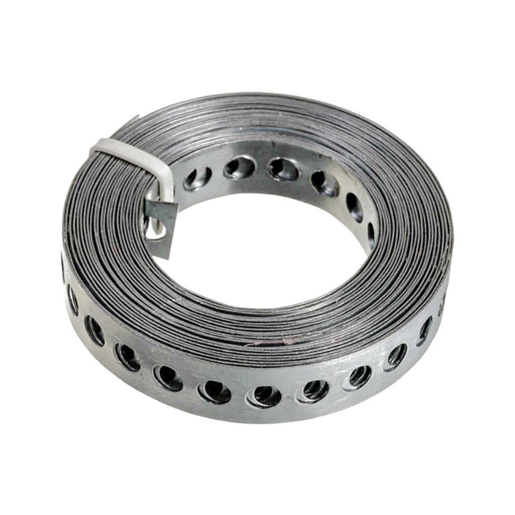 Fita de Aço Perfurada 19mm Rolo 25m Algom em Oferta na Shopee