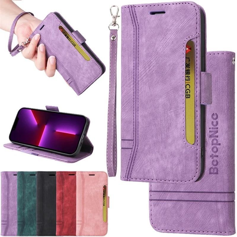 Flip Carteira Caso Todos Os Modelos Samsung Galaxy A55 A35 A25 A15 A05 A05S A54 A34 A24 A14 De Couro