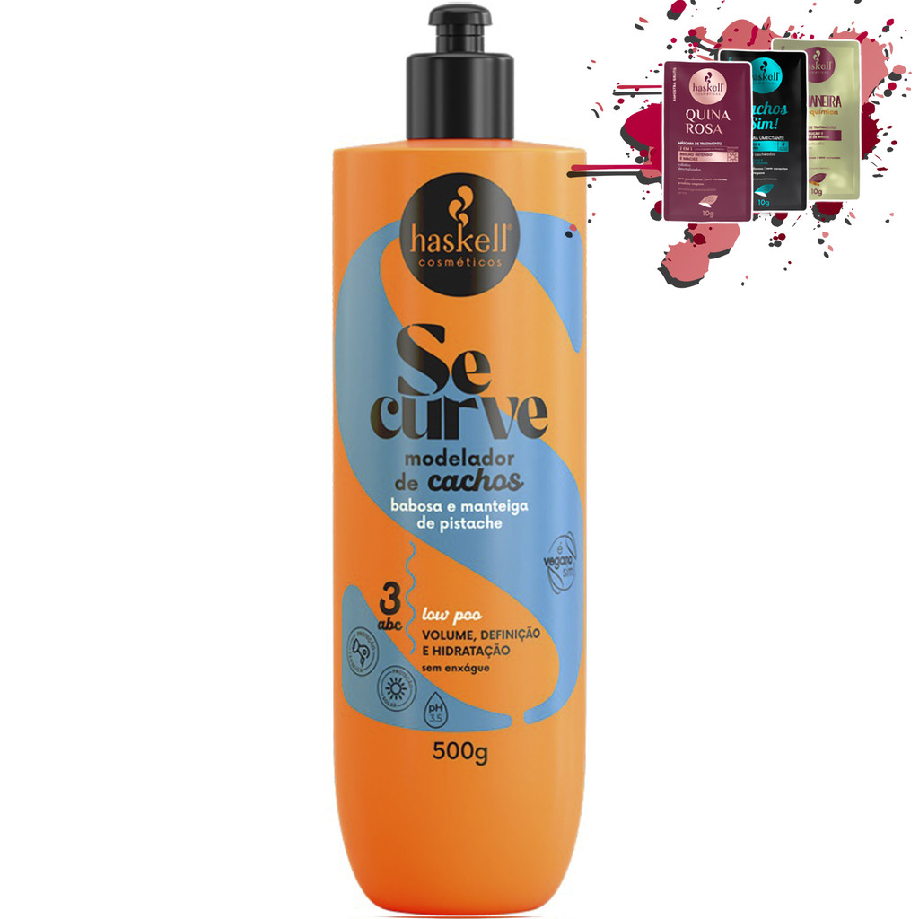 Modelador De Cachos Haskell Se Curve 500gr em Oferta na Shopee