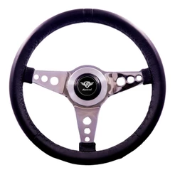 Volante Revival Classico Mini R Vw Buggy Bugre Variant Fusca Brasilia