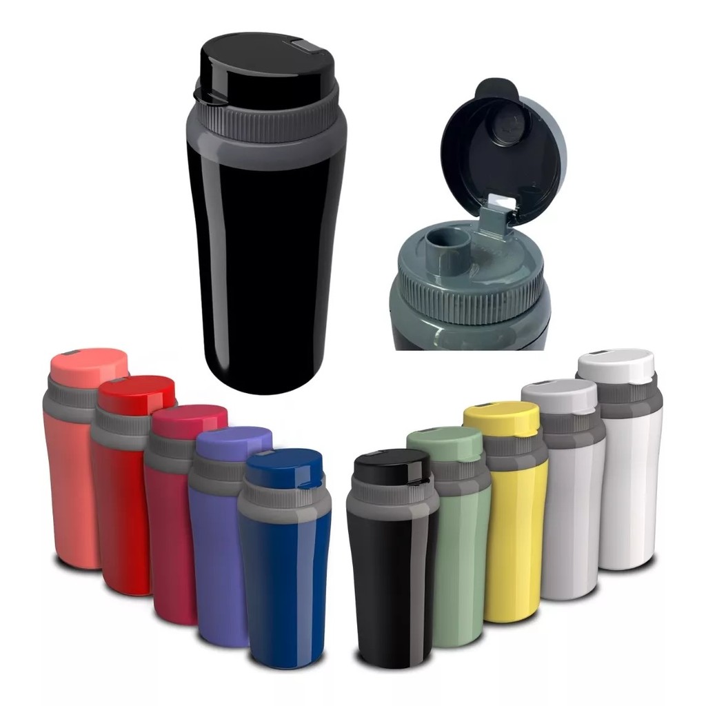Copo Térmico Miami 650ml Com Tampa Academia Unitermi Cor