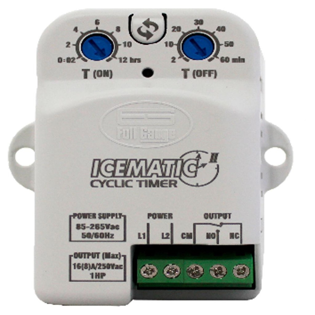 Temporizador Ciclico Full Gauge Icematic - Bivolt em Oferta na Shopee