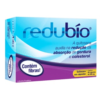 1 Unidade Redubio Quitosana Cimed 60 Cápsulas de 500mg em Oferta na Shopee