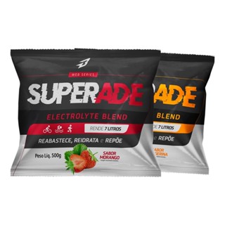 2x Isotônico Repositor Energético Superade 500g Bodyaction