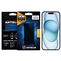 Película Protetora Anti Luz Azul para iPhone 15 - AntiBlue - Gshield