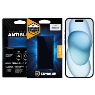 Película Protetora Anti Luz Azul para iPhone 15 - AntiBlue - Gshield em Oferta na Shopee