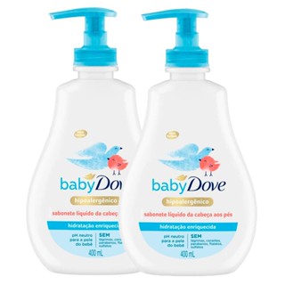 Kit 2 Sabonete Líquido Dove Baby Hidratação Enriquecida 400ml
