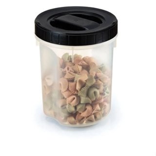 Pote Redondo Acoplado Com Tampa Rosca 1l Mantimento Arroz em Oferta na Shopee