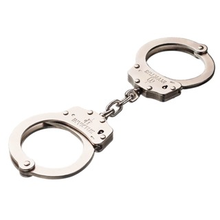Algemas Corrente Policial Profissional Aço Carbono Invictus Original