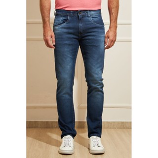 Calça Jeans Masculina Slim - Azul