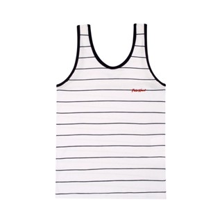Regata Feminina Infantil Meia Malha Listrada Nautical Polo Wear Azul Escuro