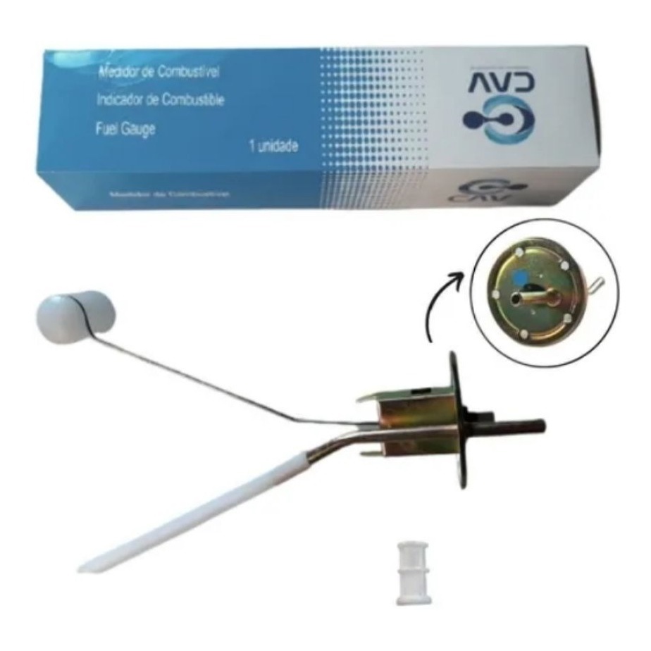 Sensor Nível Gasolina / Alcool Boia Gm Opala / Caravan 85 86 87 88 89 / 84 Litros
