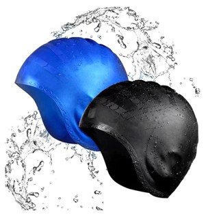 Grande tampão adulto unisex impermeável da natação do silicone para o cabelo longo TGJZ