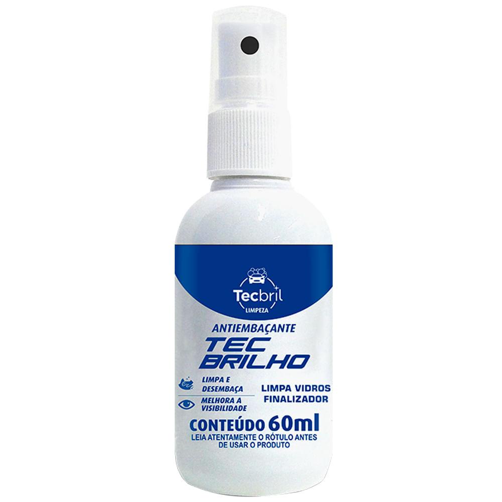 Limpa Vidro Spray Anti Embaçante 60ml / 58g Tecbril - Spare Parts and Accessories for Vehicles