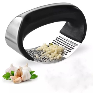 Espremedor Amassador Triturador De Alho Manual Cozinha Inox em Oferta na Shopee