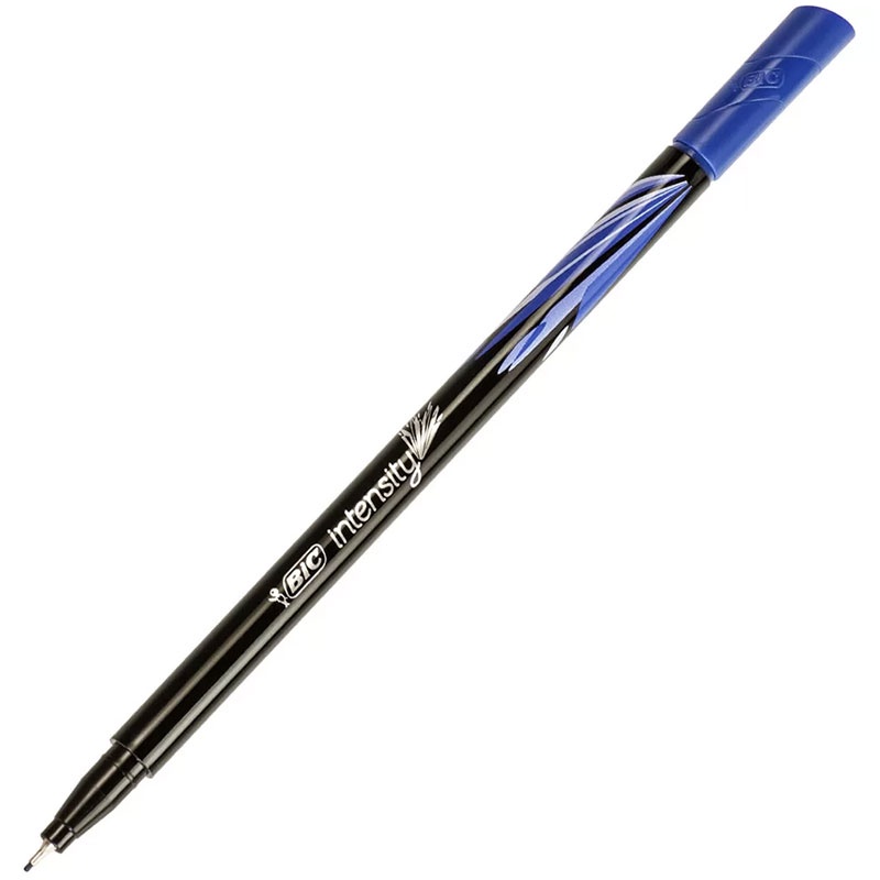 Caneta Hidrográfica ultra fina Intensity 0.4mm Azul Bic em Oferta na Shopee
