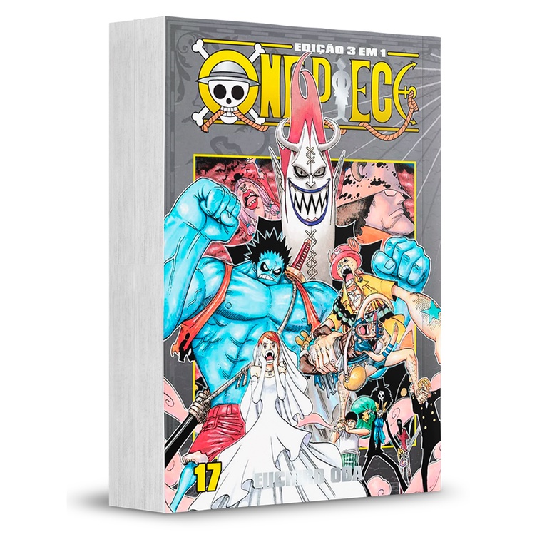 Mangá - One Piece 3 Em 1 - 17 - Novo/Lacrado em Oferta na Shopee