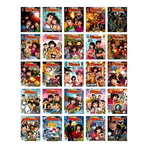 Kit Revista Gibi Turma Da Mônica Jovem - Escolha 5 Números