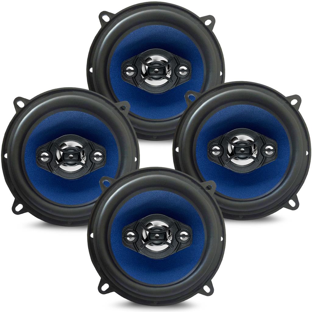Kit 4 Alto Falantes 5 220 Rms Som Carro Auto Logan Clio EcoSport Sandero em Oferta na Shopee