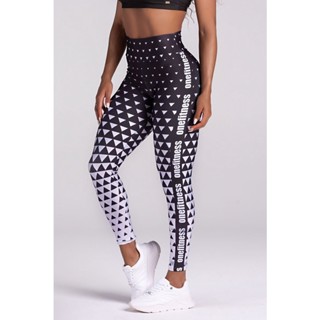 Calça Legging Academia estampa localizada Lana- ONEFITNESS