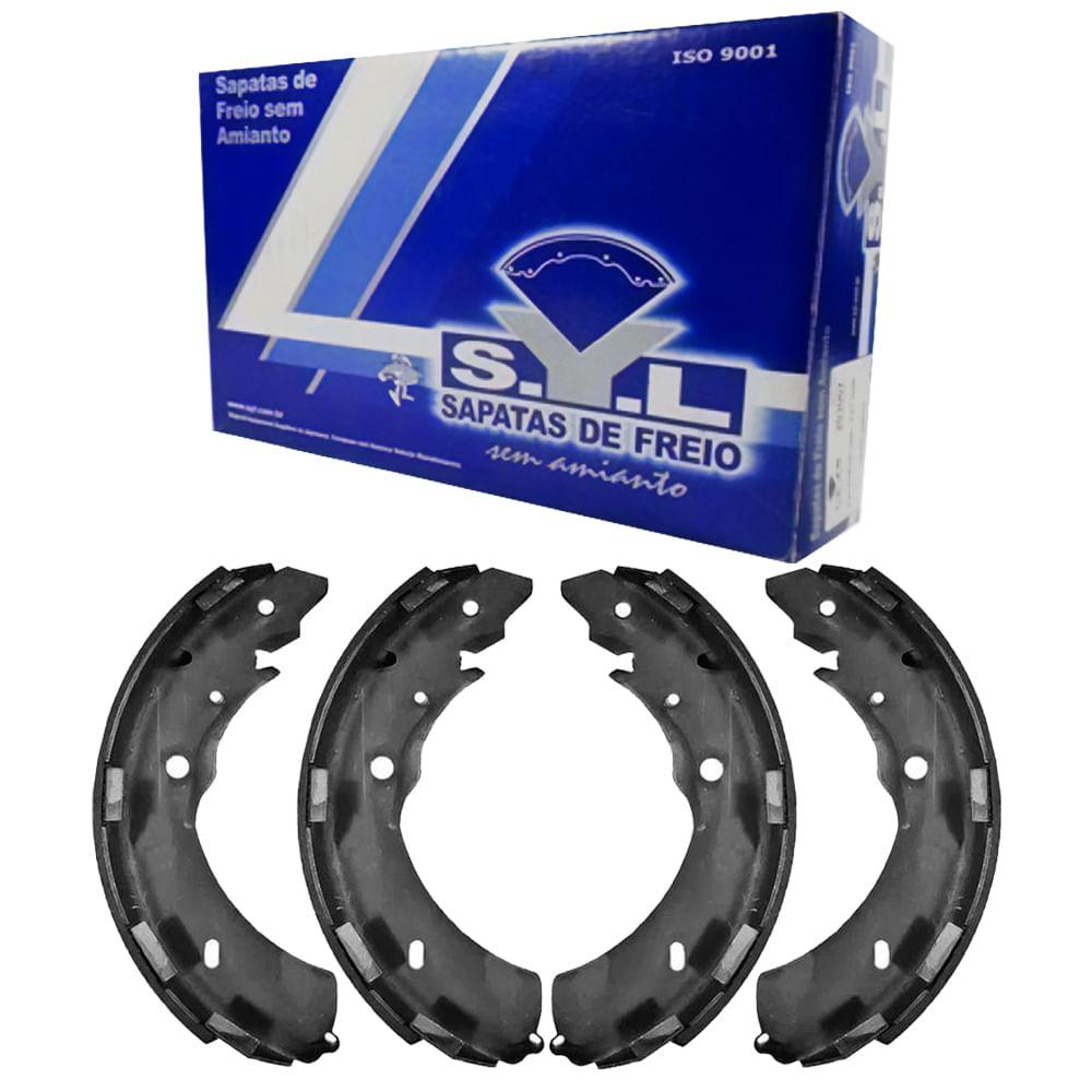 Sapata Lona Freio S10 L200 Triton Pajero Dakar Traseiro Syl em Oferta na Shopee