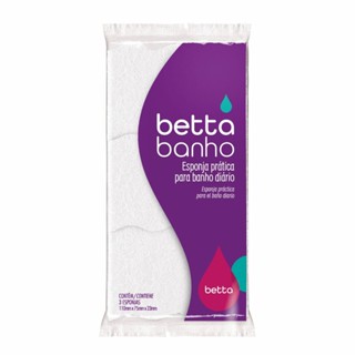 BettaBanho Esponja com 3 unidades