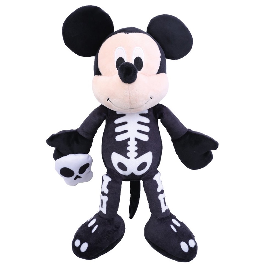 Pelúcia do Mickey Esqueleto Fofo — “Mickey Esqueleto”  — 1 unidade — Cromus — Rizzo
