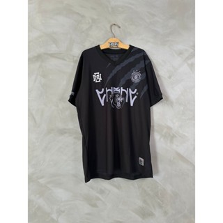 Camiseta De Time Chronic Unissex Gola Redonda Dryfit Futebol Antirrasista 13 - Acompanha Adesivos